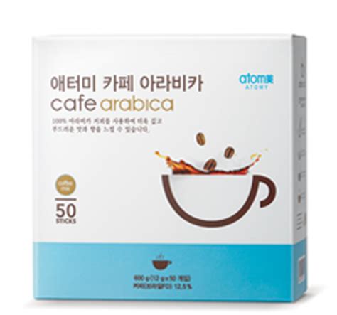 Атоми Кофе Арабика 3 в 1 (50 шт) [카페 아라비카 50T] – Атоми Казахстан Центры