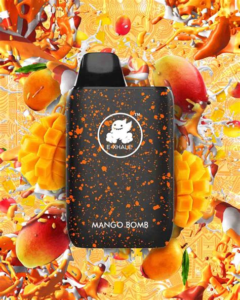 Shop Mango Bomb High Puff Vape South Africa 6000 Puffs 10k E Xhale