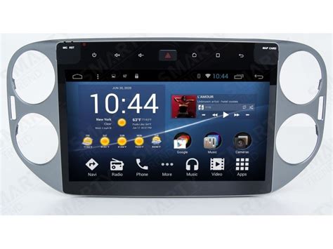 Штатная магнитола Volkswagen Tiguan - Android - SMARTY Trend