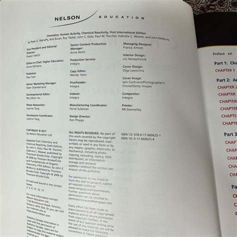 Chemistry - Human Activity, Chemical Reactivity First Edition Textbook(s)