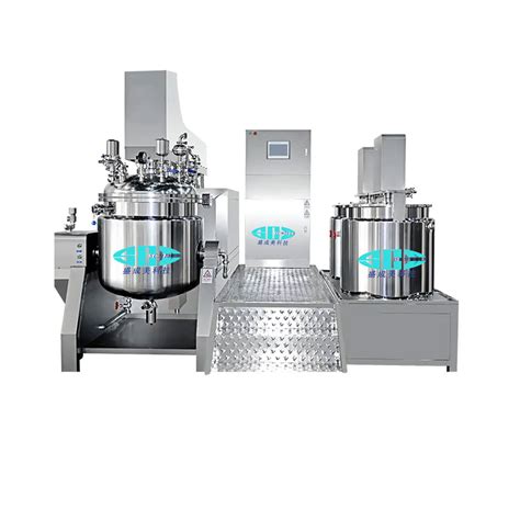 Factory Price Ce Certification Vacuum Emulsifying Mixer Machine China