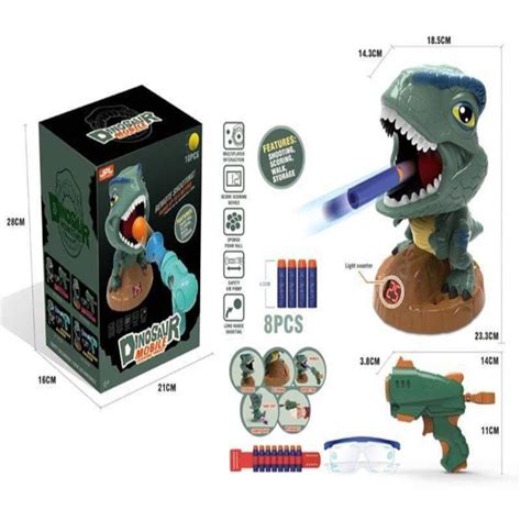 Arma De Dinossauro - Arma de tiro ao alvo Dinossauro modelo pistola | Shopee Brasil