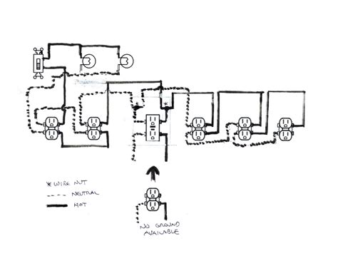 Gfci Without Ground Wire Diagram