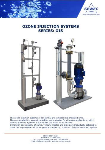 All Sewec Ozon Gmbh Catalogs And Technical Brochures