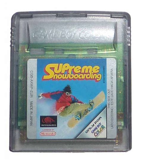 Buy Supreme Snowboarding Game Boy Australia