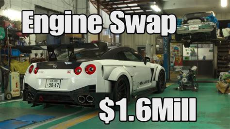 Gran Turismo Nissan Nismo Gtr Engine Swap For Mill Youtube