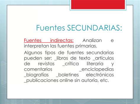 Tipos De Fuentes De Informacion 3
