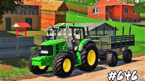 Roleplay pe Dumesti CU JOHN DEERUL DUPĂ REMORCĂ EP 646 Farming