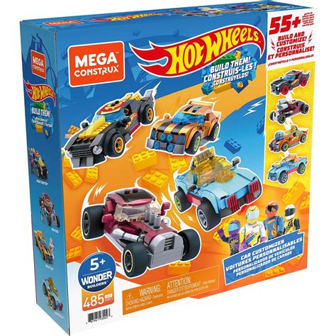 Set Joc Construieste O Masina Hot Wheels Mega MATTEL Toys Toys
