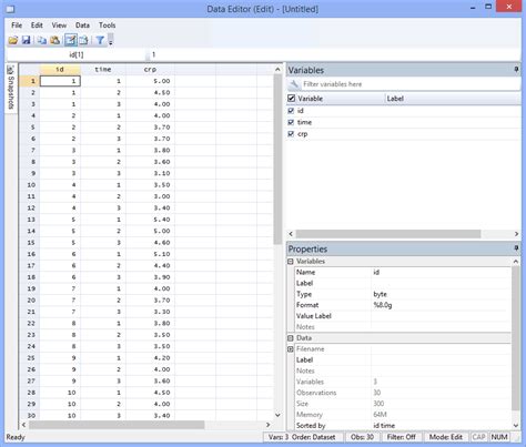 One Way Anova With Repeated Measures In Stata Step By Step Procedure