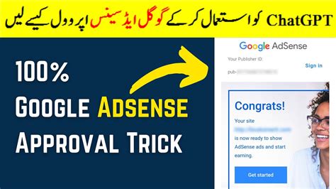 Google Adsense Approval With Chatgpt In Google Adsense