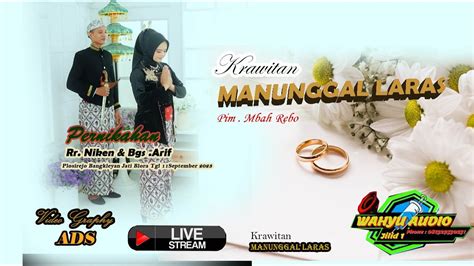 Live Krawitan Manunggal Laras Wahyu Audio Jilid Mbah Tarjo Ads