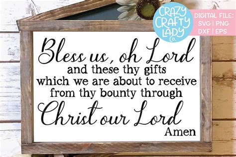 bless   lord svg dxf eps png cut file  cut files design
