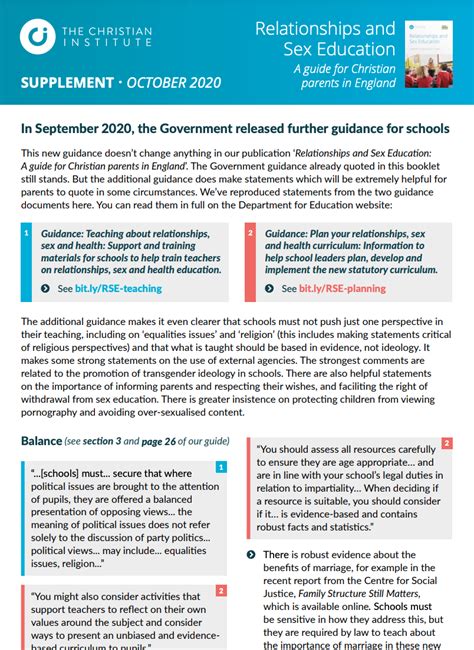 Relationships And Sex Education Association Of Christian Teachers