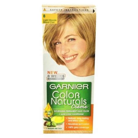 Garnier Colour Naturals Creme Nourishing Permanent Hair Colour Light Blonde Price In Uae