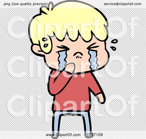 Cartoon Boy Crying by lineartestpilot #1577109