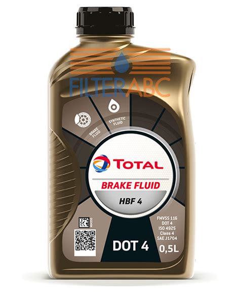 TOTAL HBF DOT4 fékfolyadék 500 ml - FilterABC - Motorolajok,