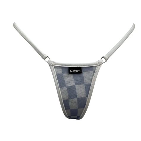 Surf Check Sheer Nano Bikini Bottom Micro Gigi