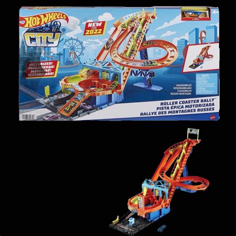 Hot Wheels Roller Coaster Rally Lazada Co Th
