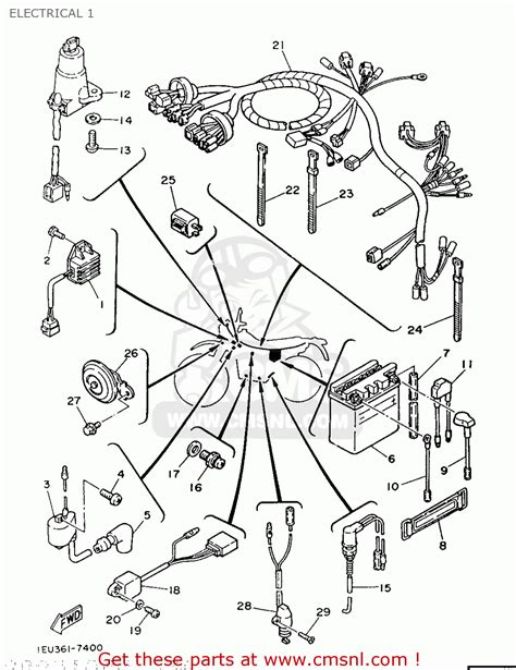 1981 Yamaha Xt 250 Wiring Diagram Ecoged