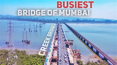 Vashi Creek Bridge Progress I Connecting Mumbai And Navi Mumbai Youtube