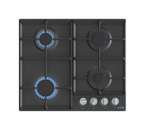 Gorenje G641EXB Gas hob cm. 60 - black | Vieffetrade | Hobs, Cooker ...
