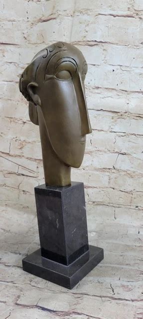 Messingskulptur Hot Guss Selten Stecker Kopf B Ste Bronze Masterpiece Kunst Nr Eur