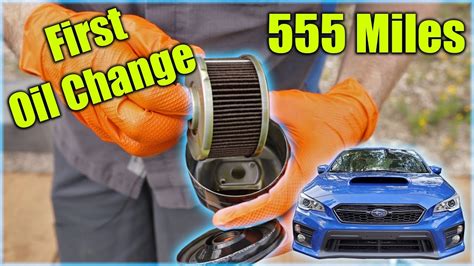 2019 Subaru WRX Oil Change DIY YouTube