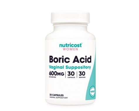 Борна киселина 600 mg 30 вагинални капсули / Boric Acid