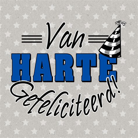 Van Harte Gefeliciteerd Feesthoedje Hallmark