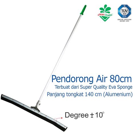 Jual Alat Pel Pendorong Air Cm Floor Wiper Lantai Dorongan Air