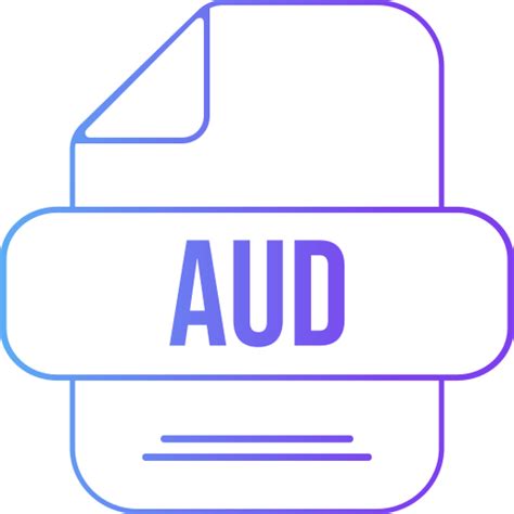 Aud Generic gradient outline icon