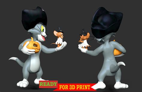 ArtStation - Tom - Jerry With Halloween | Resources