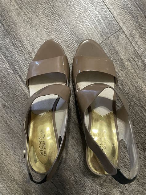 Michael Kors Nude High Heel Sandal Gem