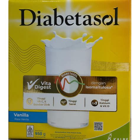 Jual Diabetasol Vanilla 1000gr Diabetasol 1kg ORIGINAL Susu Untuk