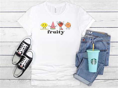 Fruity Shirt LGBTQ Fruits Shirt Subtle Lesbian Shirt Fruity Etsy