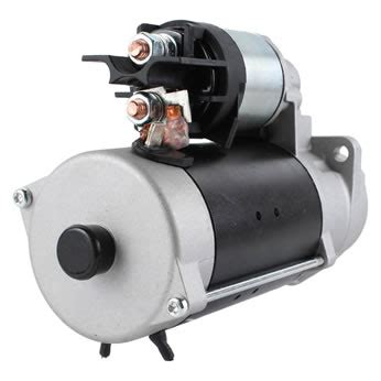 Starter Motor For For John Deere Plgr Volt Cw Tooth The