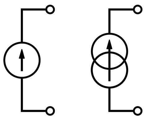 Voltage Source Schematic Symbol