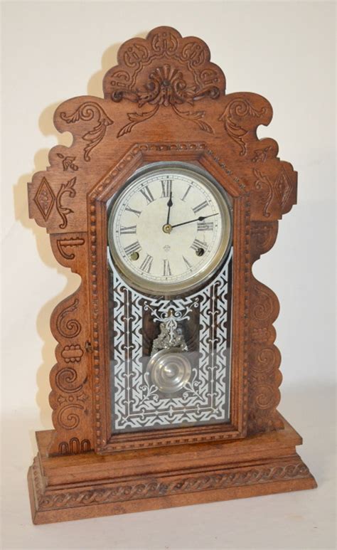 Antique Ansonia Kirkwood” Oak Kitchen Clock Price Guide