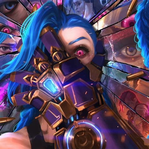 Arcane Jinx Pfp In 2022 League Of Legends Characters Lol League Of