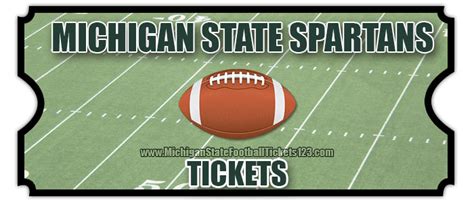 Michigan State Football Tickets 123 | Schedules | Shop | Coupon Codes