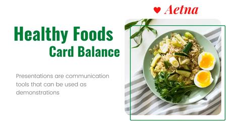 Aetna Healthy Food Card Balance All Healthy Food All Healthy Food