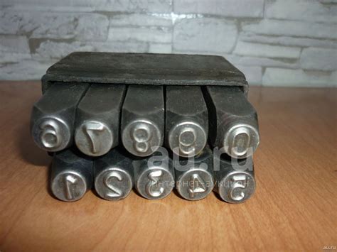 Набор цифр №8. Керны для набивки номеров на металл. — купить в ...