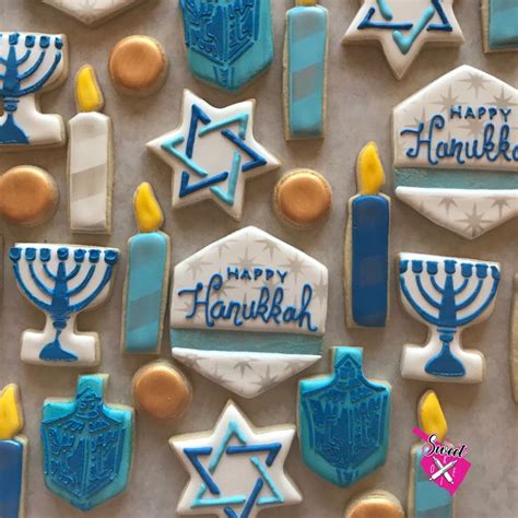 Hanukkah Cookies | Hanukkah decorations, Hannukah cookies, Christmas ...