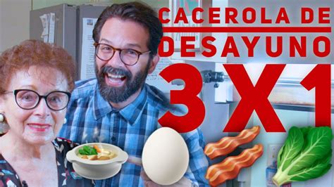 Cacerola de Desayuno 3x1 con Doña Irma YouTube