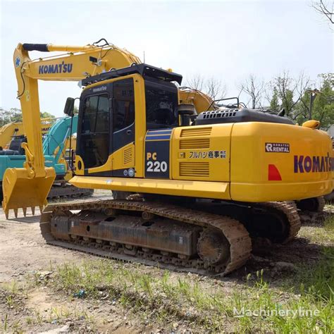 Komatsu Pc220 8n1 Tracked Excavator For Sale China Shanghai Be30491