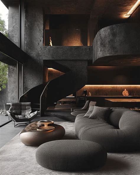 Intriguing And Bold Brutalist Interior Design Inspirations Artofit