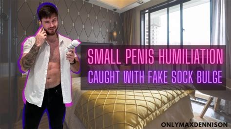 Humiliation De Petit P Nis Attrap Avec Un Faux Renflement De Chaussette Pornhub Gay