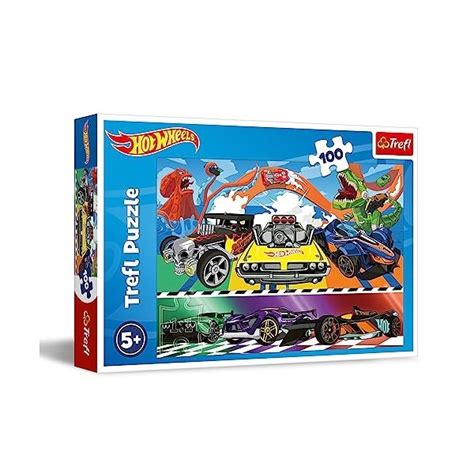 Trefl Hot Wheels Puzzle Multicolour
