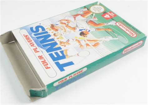 Four Players Tennis Nes Retro Console Games Retrogame Tycoon